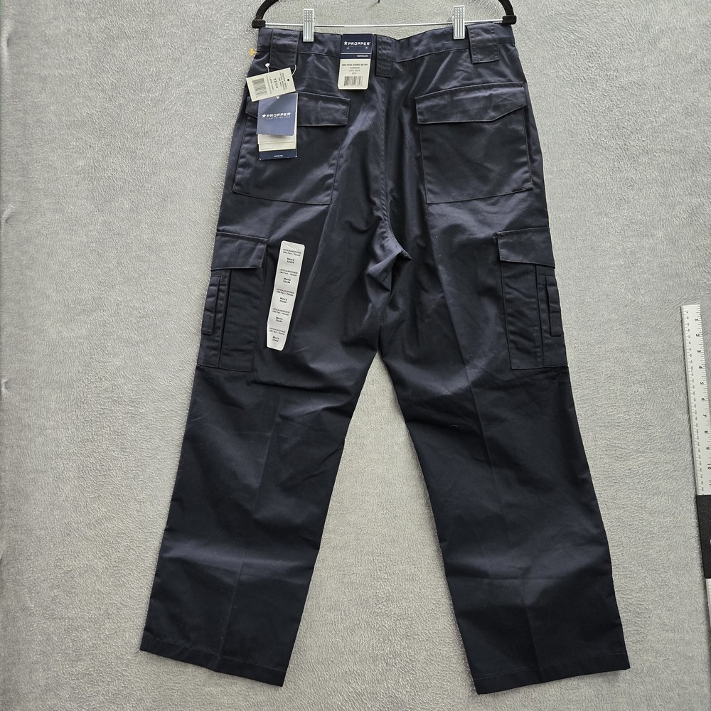 Propper Men Pants 32/34 Navy Cargo Ripstop Critical Response EMS NWT